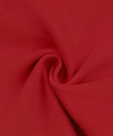 フロントレタリングフードジップアップ - Red