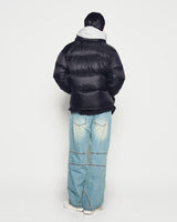 25FW ステッチベーシックロゴショートダックダウンジャケット