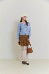 CUDDLE CORDUROY PLEATS SKIRT