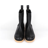 DAVID STONE HIGH-SOLE CHELSEA BOOTS (CAMEL)