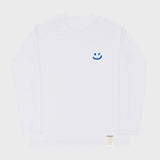 [UNISEX] スモールドローイングスマイル長袖Tシャツ