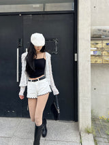 Cutie Days Wave Color Block Shorts (2 colors)