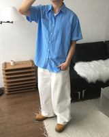 セリンナイロン半袖シャツ