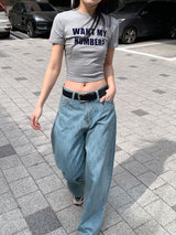 DEVIS WIDE DENIM JEANS