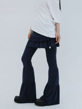 カンカンスカートパンツ(NAVY)