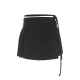 Avant 2-way wrap pleated skirt 001