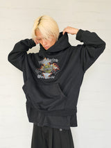 VENTIQUE ピグメントモーターレーシングフーディー 3colors