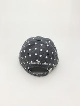 vintage washing dot ball cap (Pigment Black)