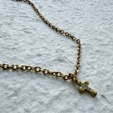 Retro Cross Pendant Necklace