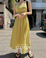 【MADE】Banding long dress