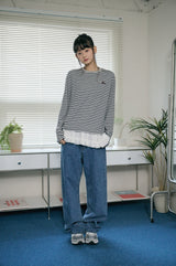 26SS★ Puppy Stripe Long Sleeve