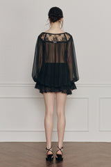 MOONRISE BLOUSE black