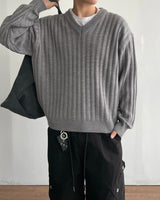 Frame V-neck Crop Knit