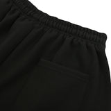 MVR Heart Logo Super Wide Bermuda Pants Black