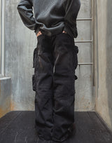Hands Utility Pocket Cargo Denim