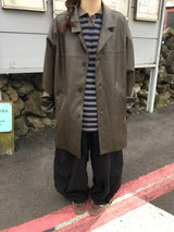 Radio Leather Half Jacket