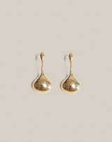 Mirror Earrings short Gold