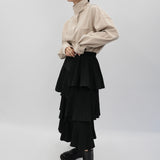 stand collar shirt