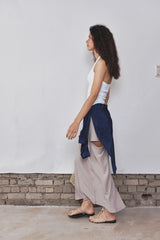 SLIT LONG SKIRT