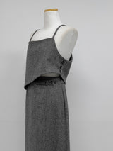 [FW/Setup Available] Bocashi Unbalanced Layered Bustier