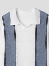 Mix-color boucle collar knit 3color