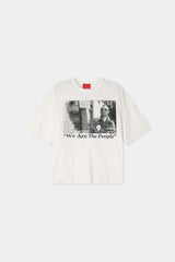 Vintage taxi slap crop tee