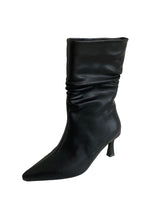 SHIRRING ANKLE BOOTS
