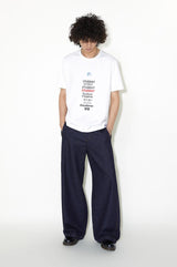 ソロナクールタッチアイススキンテクノロジースチューデントプリントルーズショートスリーブTシャツ
