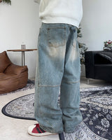Loupe Wide Dart Denim Pants
