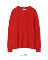 [Unisex] Angora round neck knit(7color)
