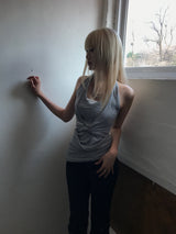 WRAP HALTERNECK SLEEVELESS
