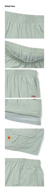 (Women) ICE POP Pocket Shorts【MINT】