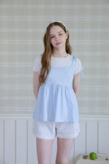 SOFT MILD SHIRRED BUSTIER