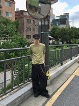 Stain Non-Fade Flare Denim Pants 2C