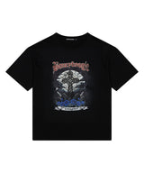 (DUC) BB クロスグラフィックTシャツ ブラック