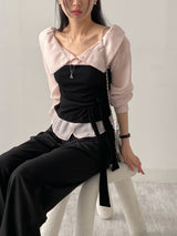 [Summer ver.] Launer Pocket Two-Tuck Wide Slacks