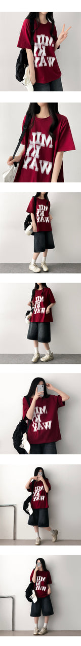 ハンドミルキー半袖Tシャツ