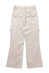 Marble Flare Work Pants