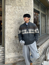 Ford Nordic Henley neck knitwear
