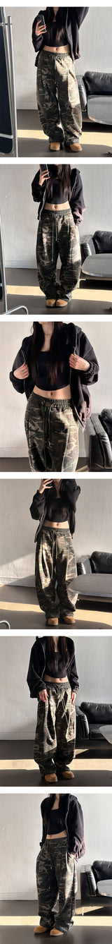 [Unisex] Crop 2way hood zip up(3color)