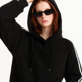 [Unisex] スポーティートラックオーバーフィットフーディー (3color)