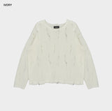 Damage Mohair Knit