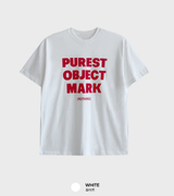 Look Number Purest Lettering Print Overfit Short Sleeve