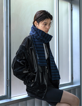 クラシックミニマルストライプマフラー – 4 Colors