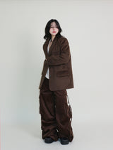 Winter Alpaca Formal Single Jacket (Wool Jacket) (Lining 2 Ounces)