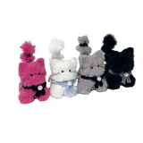 Myomyo cat keyring_black