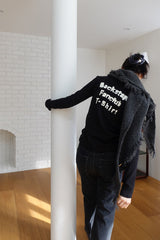 BACK typo sleeve top