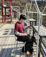 ミックスレイヤードロングスリーブTシャツ