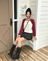 [ORIGINAL] Loopy Raglan Round Knit