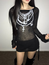 draw string printing top(2 color) 